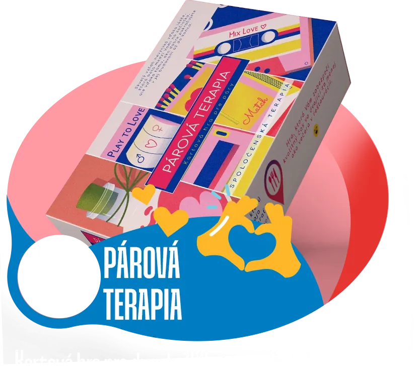 5× Párová terapia. Kartová hra pre dvoch, 180 otázok, 2× tabuľa a fixa.